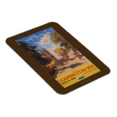 Royal Spa, Street Uitzicht British Railways Poster Magneet (Rechterzijde)