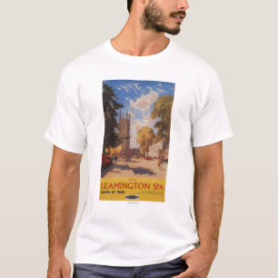 Royal Spa, Street Uitzicht British Railways Poster T-shirt