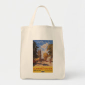 Royal Spa, Street Uitzicht British Railways Poster Tote Bag (Voorkant)