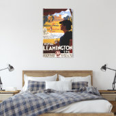 Royal Spa, Vrouw Drink het Poster van de waterkeri Canvas Afdruk (Insitu (Slaapkamer))