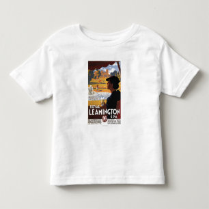 Royal Spa, Vrouw Drink het Poster van de waterkeri Kinder Shirts