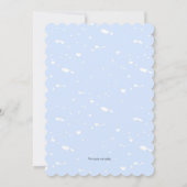 Royal Sparkle Princess Birthday Party Invitation Kaart (Achterkant)