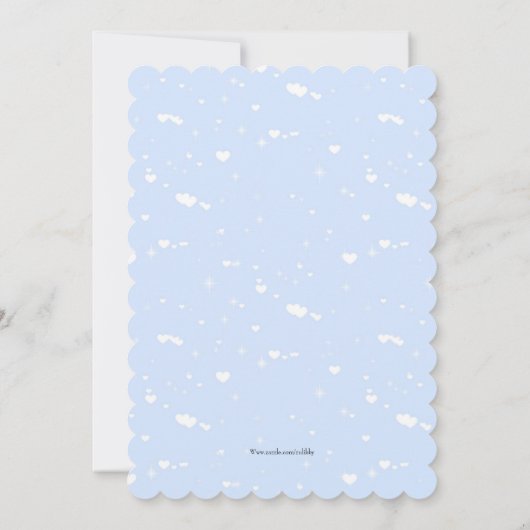 Royal Sparkle Princess Birthday Party Invitation Kaart (Achterkant)