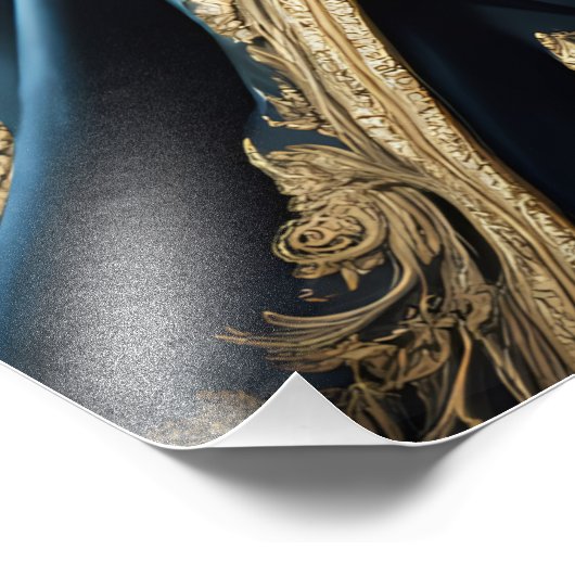 Royal Sphynx Kat Portret Foto Print Art Foto Afdruk (Hoek)