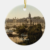 Royal Square, Caen, Basse-Normandie, Frankrijk Keramisch Ornament (Voorkant)