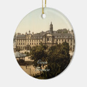 Royal Square, Caen, Basse-Normandie, Frankrijk Keramisch Ornament (Links)