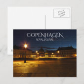 Royal Square Kopenhagen Briefkaart (Voorkant / Achterkant)