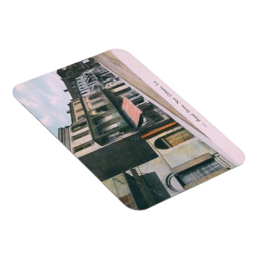 Royal St., New Orleans LA 1910  Magneet (Rechterzijde)