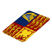 Royal Standard Flag van het Verenigd Koninkrijk Magneet (Linkerzijde)