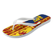 Royal Standard Flag Verenigd Koninkrijk UK KING Teenslippers (Schuin)