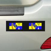 Royal Standard Mauritius, Mauritius Bumpersticker (Op auto)