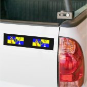 Royal Standard Mauritius, Mauritius Bumpersticker (Op Truck)