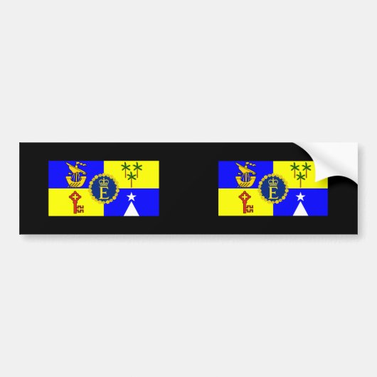 Royal Standard Mauritius, Mauritius Bumpersticker (Voorkant)