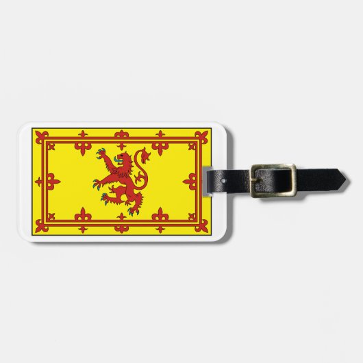 Royal Standard of Scotland Bagagelabel (Voorkant horizontaal)