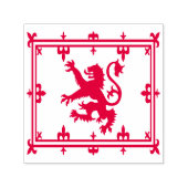 Royal Standard of Scotland Red Lion Scottish Flag Zelfinktende Stempel (Design)