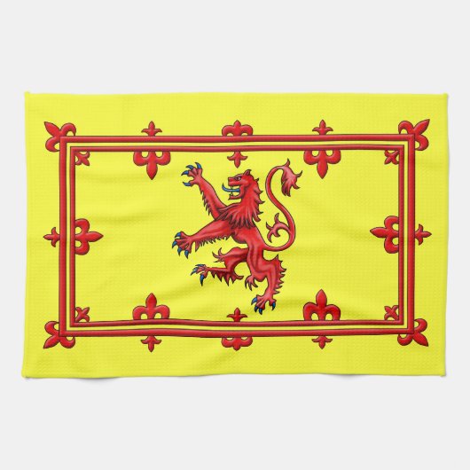 Royal Standard of Scotland Theedoek (Horizontaal)