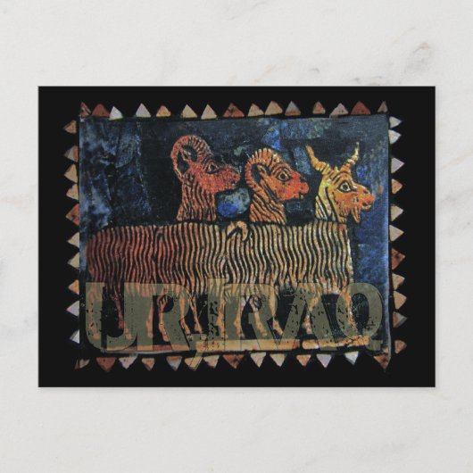 Royal Standard of Ur Irak Briefkaart (Voorkant)