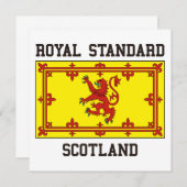 Royal Standard Schotland Kaart (Voorkant / Achterkant)