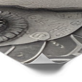 Royal Steampunk Cat Poster (Hoek)