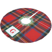 Royal Stewart Christmas Plaid PERSONALISEREN Kerstboom Rok (Gekanteld)