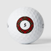 Royal Stewart Clan Pset Golf Balls Golfballen (Voorkant)