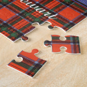 Royal Stewart clan Pset Scottish tartan Legpuzzel (Zijkant)