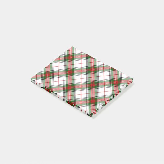 Royal Stewart Clan Tartan Post-it® Notes (Schuin)