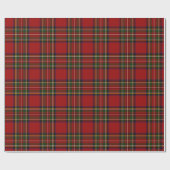Royal Stewart Clan Tartan Pset Cadeaupapier (Vlak)
