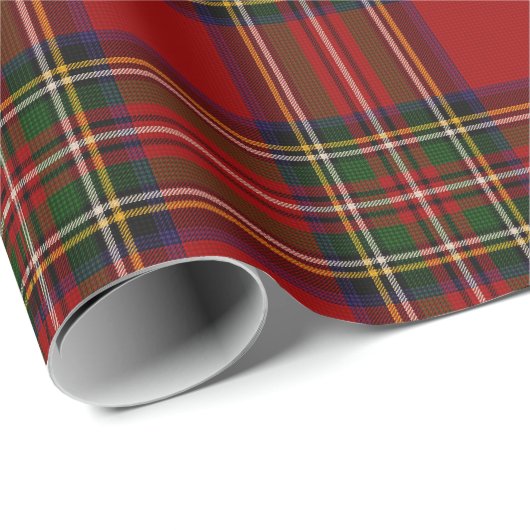 Royal Stewart Clan Tartan Pset Cadeaupapier (Rol Hoek)