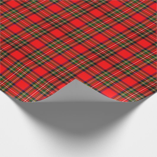 Royal Stewart Clan Tartan Pset Cadeaupapier (Hoek)