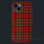 Royal Stewart Clan Tartan Pset Case-Mate iPhone Case<br><div class="desc">Stewart traditionele tartan met moderne kleuren. Koel geometrisch tartanpatroon. De Royal Stewart tartan is de bekendste tartan van het koninklijk huis Stewart en was ook de persoonlijke tartan van koningin Elizabeth II. Schattigee iPhone 13 Hoesje voor u of als kerstcadeau.</div>