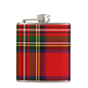 Royal Stewart Clan Tartan Pset Heupfles