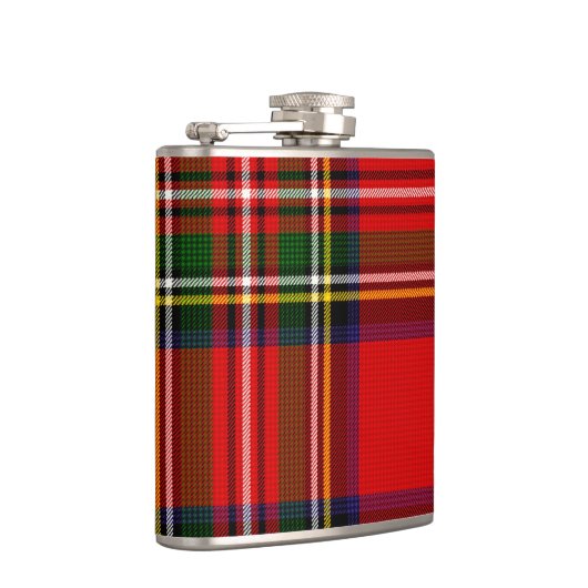 Royal Stewart Clan Tartan Pset Heupfles (Rechts)