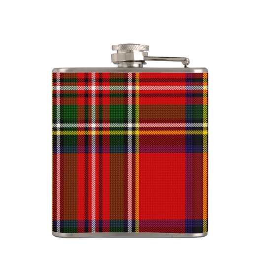 Royal Stewart Clan Tartan Pset Heupfles (Achterkant)