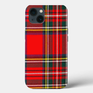 Royal Stewart Clan Tartan Pset iPhone 13 Hoesje