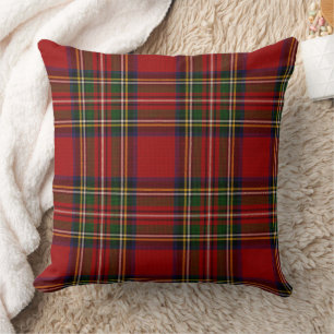 Royal Stewart Clan Tartan Pset Kussen