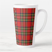 Royal Stewart Clan Tartan Pset Latte Mok (Rechts)
