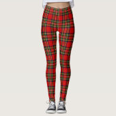 Royal Stewart Clan Tartan Pset Leggings (Voorkant)