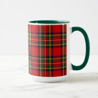 Royal Stewart Clan Tartan Pset