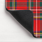 Royal Stewart Clan Tartan Pset Muismat (Hoek)