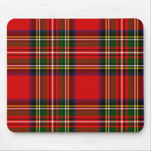 Royal Stewart Clan Tartan Pset Muismat