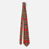 Royal Stewart Clan Tartan Pset Stropdas (Achterkant)