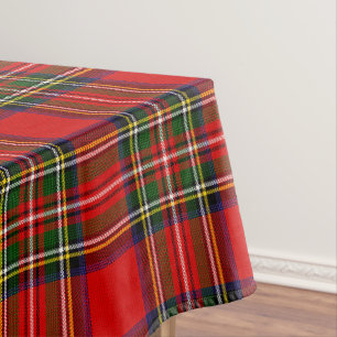 Royal Stewart Clan Tartan Pset Tafelkleed