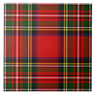 Royal Stewart Clan Tartan Pset Tegeltje