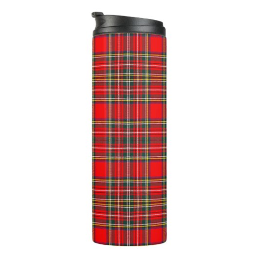 Royal Stewart Clan Tartan Pset Thermosbeker (Geroteerd rechts)
