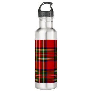 Royal Stewart Clan Tartan Pset Waterfles