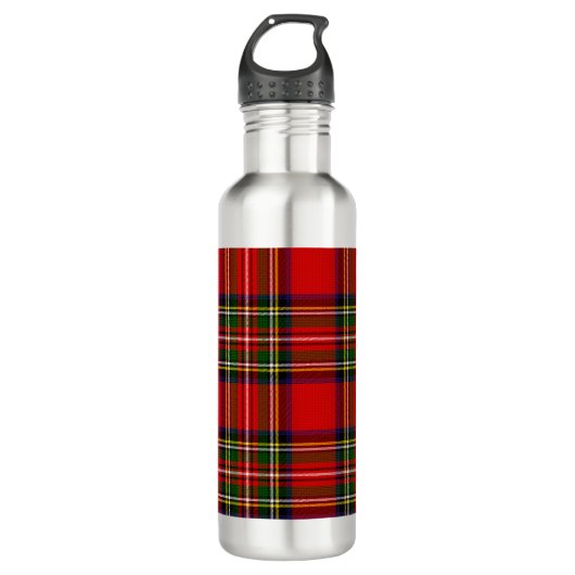 Royal Stewart Clan Tartan Pset Waterfles (Voorkant)