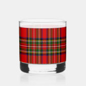 Royal Stewart Clan Tartan Pset Whisky Glas (Links)