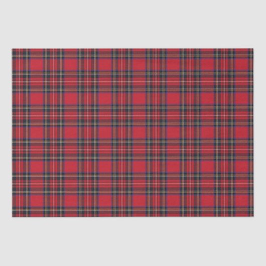 Royal Stewart Clan Tartan Tissuepapier (Voorkant)