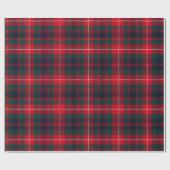 Royal Stewart Dark Red Tartan Pattern Cadeaupapier (Vlak)